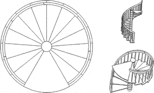 Spindeltreppe
